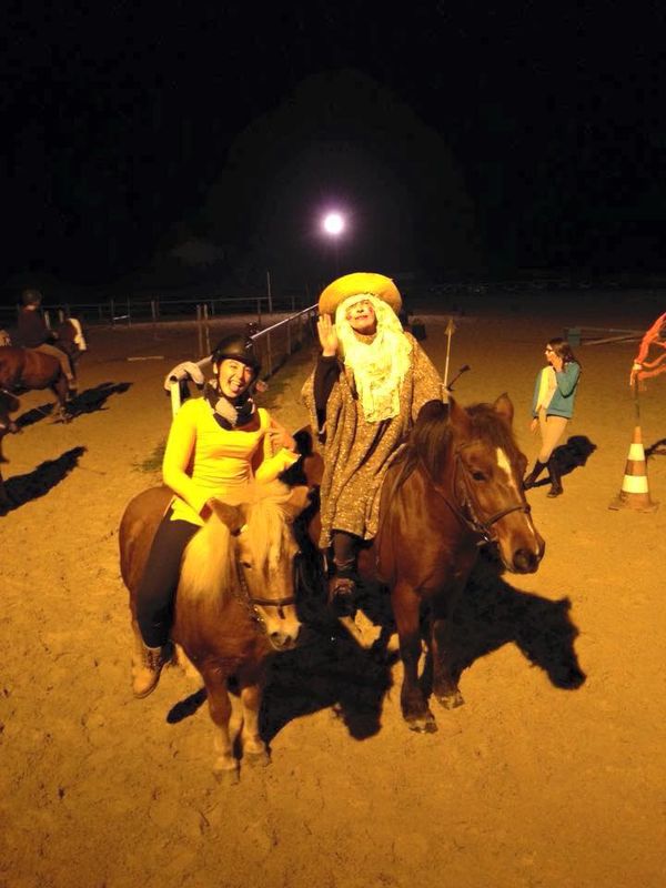 Halloween ecuries du mas neuf salon de provence paca poney chevaux
