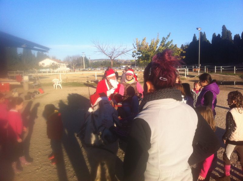 pere noel ecuries du mas neuf 13300 salonde provence paca