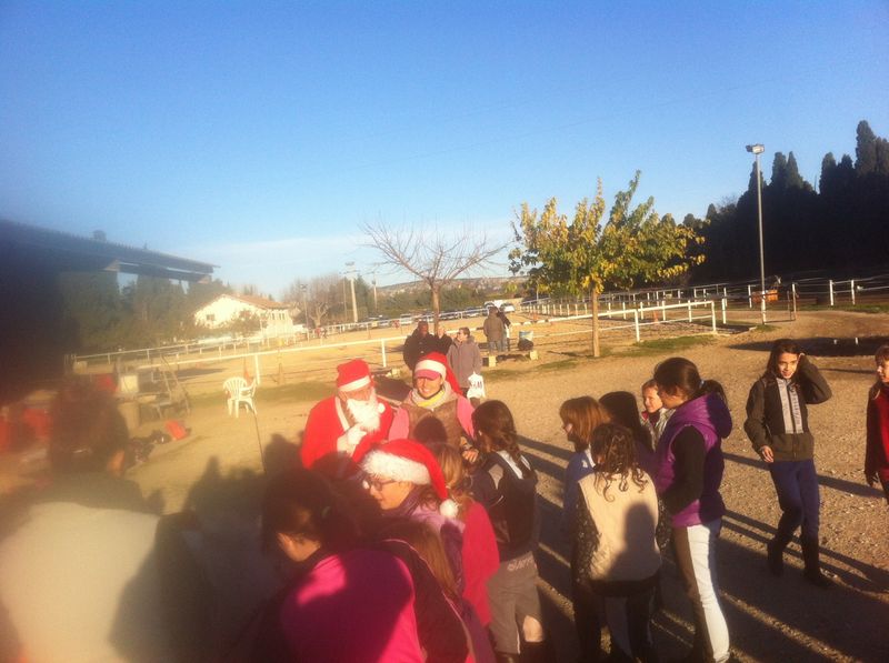 pere noel ecuries du mas neuf 13300 salonde provence paca